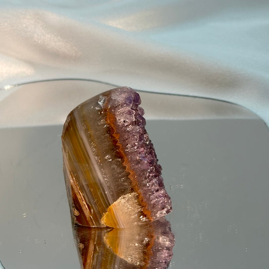 Small Red-Purple Crystal Point