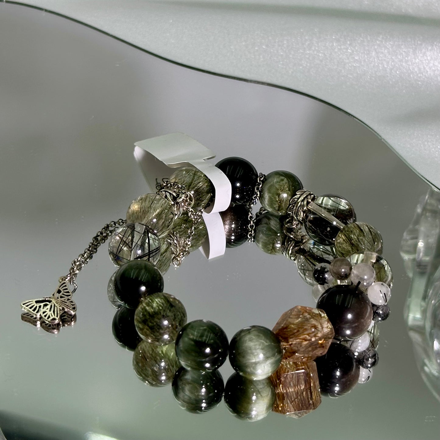 Retailed quartz DIY crystal bracelet