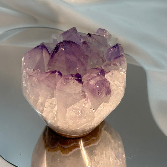 Bouquet-Shaped Crystal Ornament