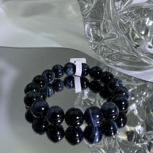 blue tiger’s eye bracelet 12M