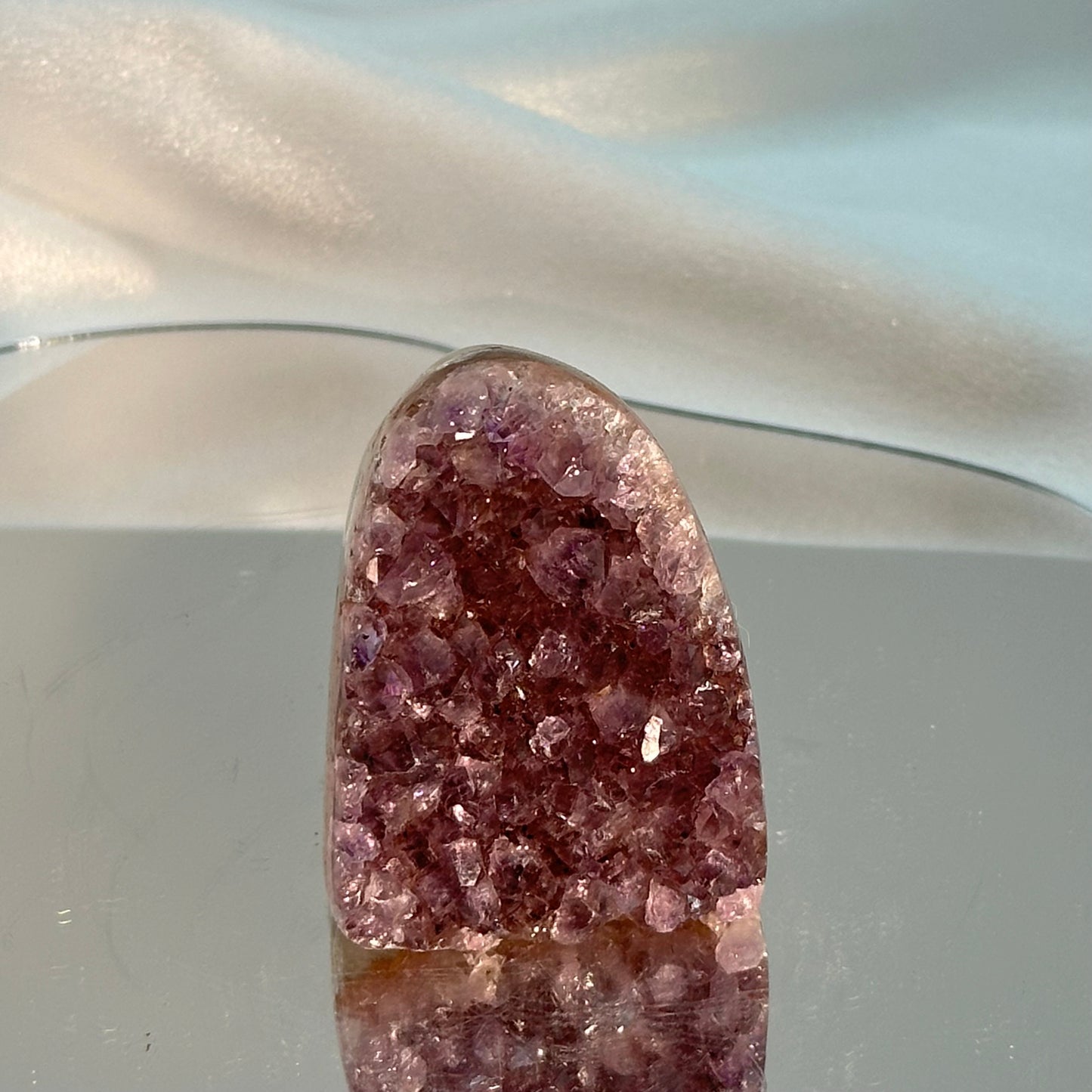 Small Red-Purple Crystal Point