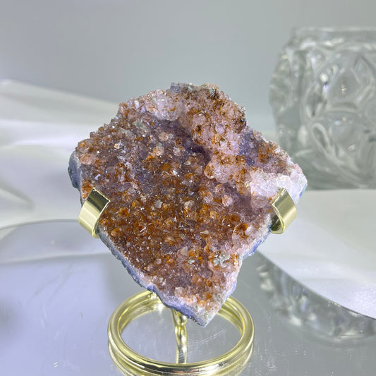 Purple Gold Titanium Crystal Chip