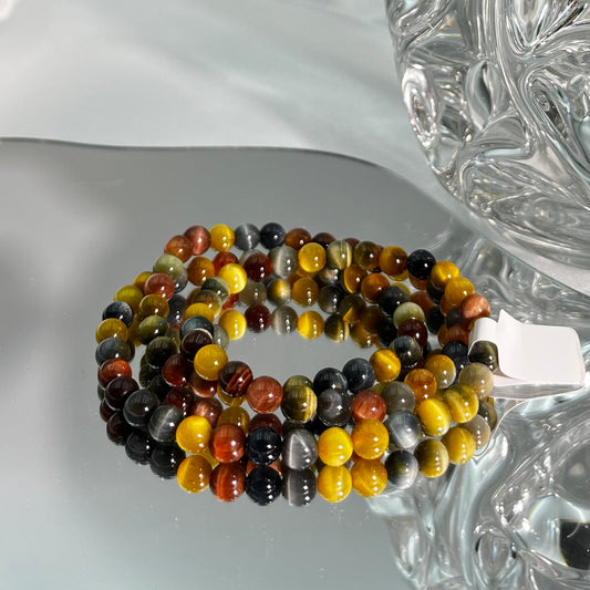 multicolor tiger’s eye bracelet 6M