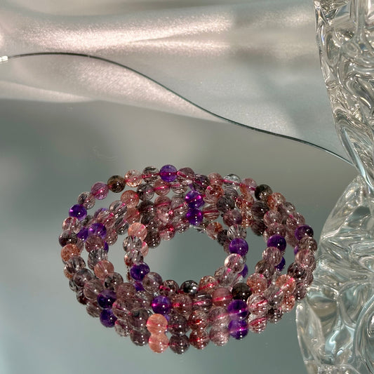 Blackcurrant Super Seven Bracelet