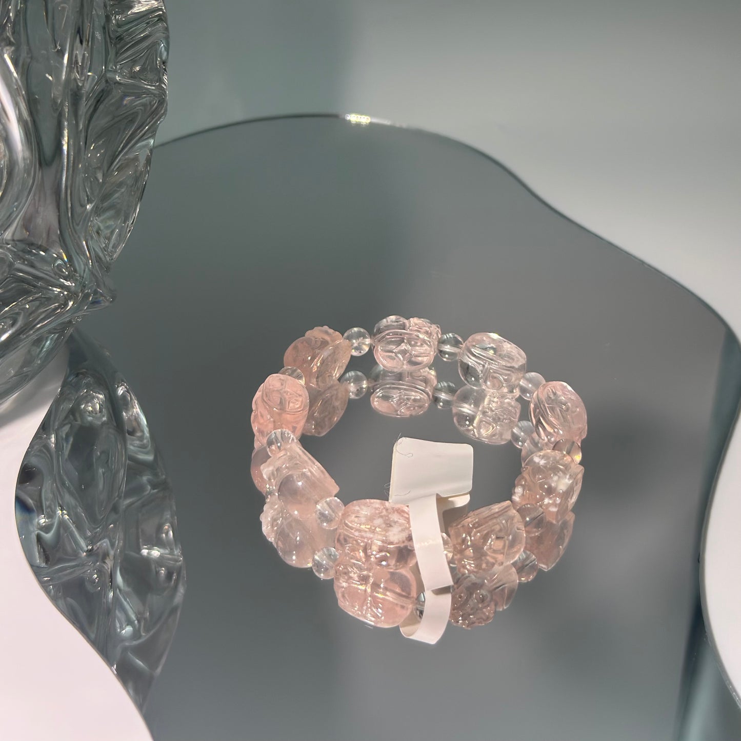 Rose quartz Pi Xiu bracelets