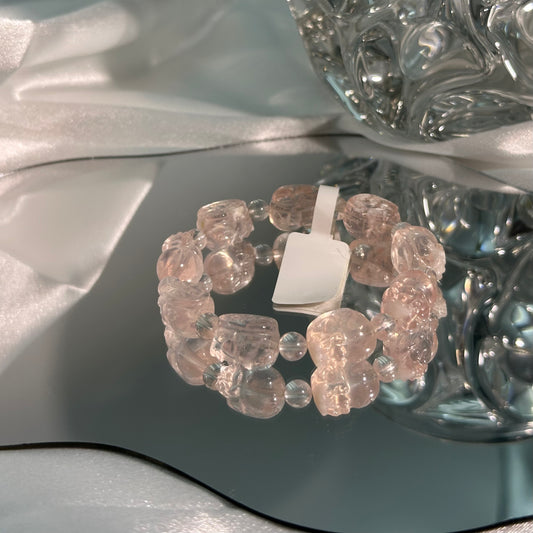 Rose quartz Pi Xiu bracelets