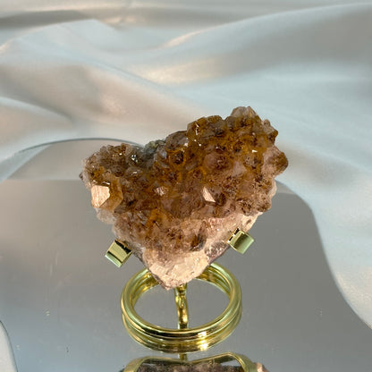 Golden Titanium Crystal Decor