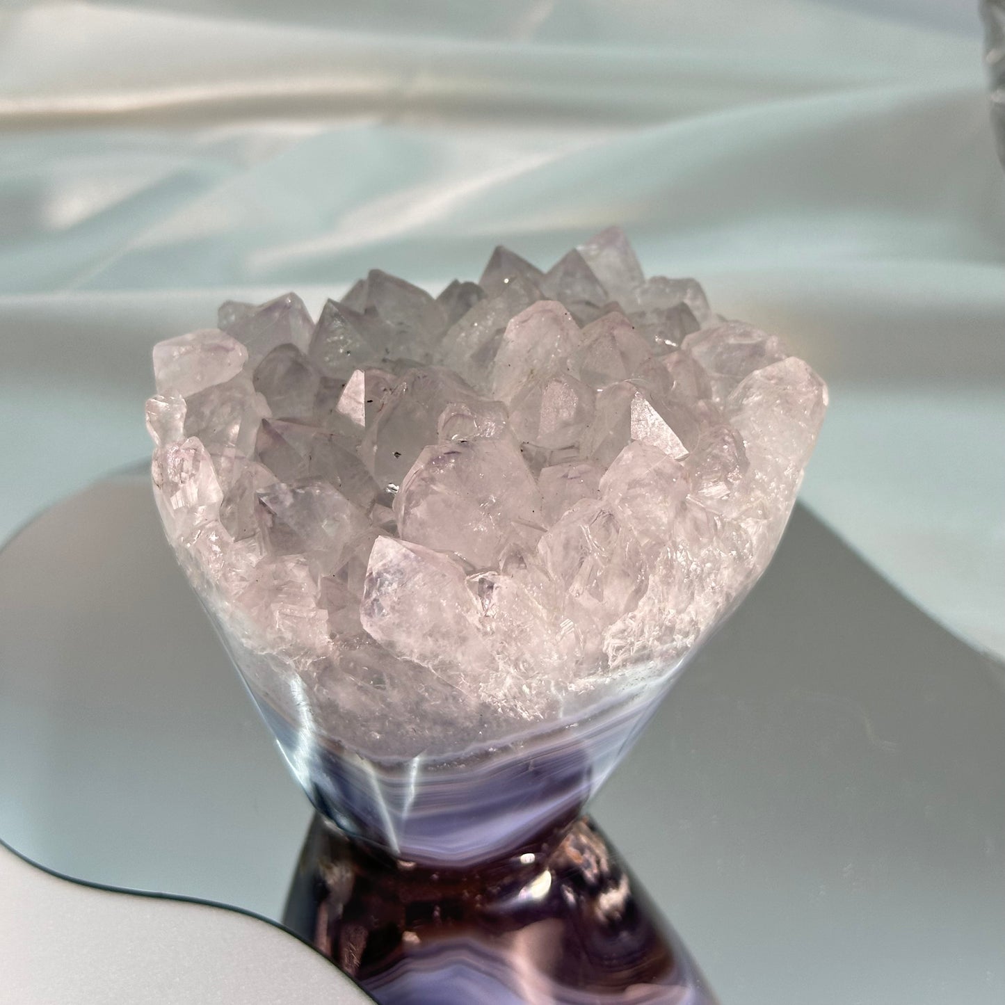 Bouquet-Shaped Crystal Ornament